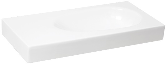 Smanni Bunda Tezgah Üstü Lavabo Beyaz 1050-101
